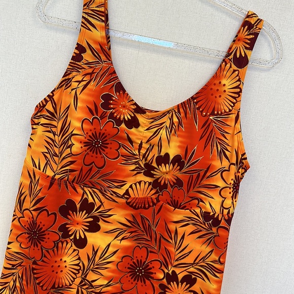 Islander Tropical Swimsuit • Sz 22W - Picture 2 of 11